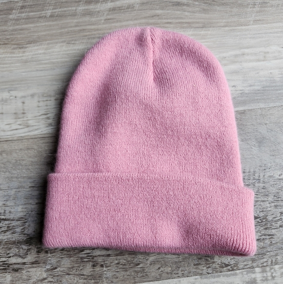 Carhartt Pink Knit Beanie Hat for Kids Winter Warm - Picture 2 of 3